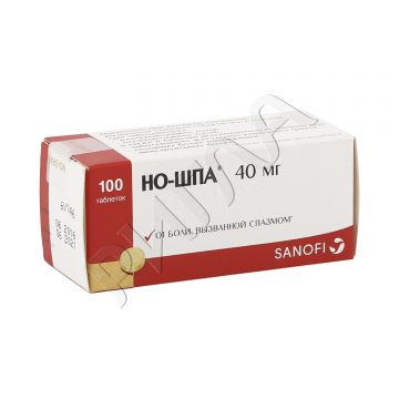 Но-шпа таблетки 40мг №100 в аптеке Аптечный склад в городе Бугульма