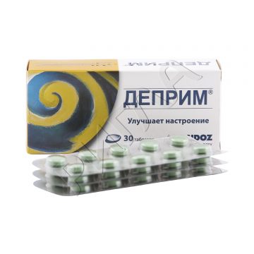 Деприм таблетки покрытые оболочкой №30 в аптеке Без сети в городе Могоча