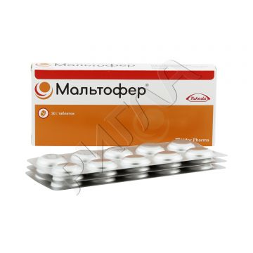 Мальтофер таблетки жевательные 100мг №30 ** в аптеке Без сети в городе Сызрань