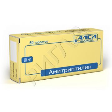 Амитриптилин таблетки 10мг №50 ** в аптеке Без сети в городе Данилов