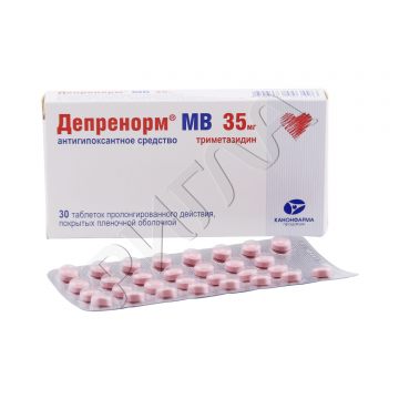 Депренорм МВ таблетки 35мг №30 ** в аптеке Будь Здоров в городе Краснокаменск