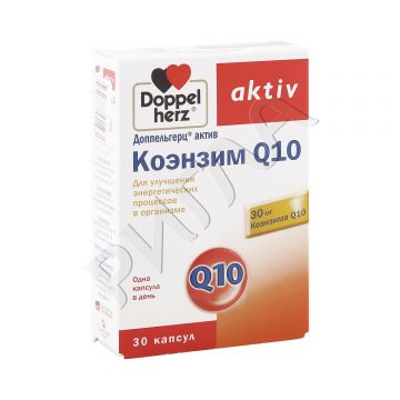 Доппельгерц Актив Коэнзим Q10 капсулы №30 в аптеке Аптека от склада в городе Александровск
