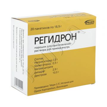 Регидрон порошокд/приг.раствора №20 в аптеке Живика в городе Нижневартовск