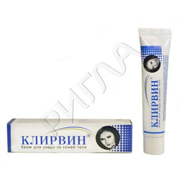 Клирвин при пятнах/шрамах на коже крем 25г в аптеке Планета здоровья в городе Омск