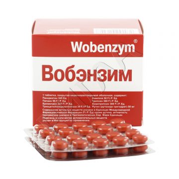 Вобэнзим таблетки покрытые оболочкой №200 в аптеке Доктор Столетов в городе Тюмень