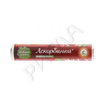 Азбука Здоровья Витамин С с глюкозой малина таблетки №14 в аптеке Будь Здоров в городе Лянтор